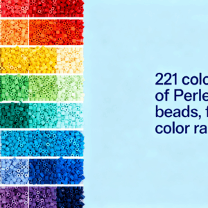 221 Colors Fuse Beads Ultimate Kit  (Each color×1000≈10g)(2.6mm)